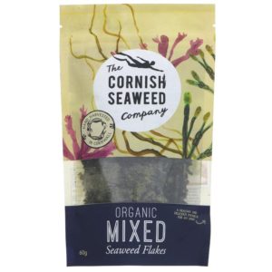 Cornish Seaweed Company Organic Mixed Seaweed Flakes – 60g