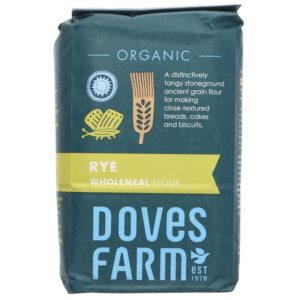 Doves Farm Rye Flour Wholegrain Organic – 1kg