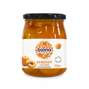 Biona Organic Apricot Halves in Rice Syrup