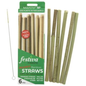 Maistic Bamboo Straws