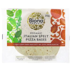 Biona Spelt Pizza Bases Thin & Crispy