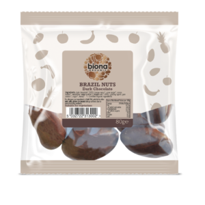 Biona Organic Dark Choc covered Brazil