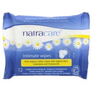 Natracare Organic Cotton Intimate Wipes