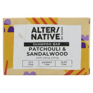 Alter/native By Suma Shampoo Bar-Glycerine-Patchouli Sandalwood