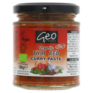 Geo Organics Thai Red Curry Paste organic