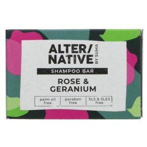 Alter/native By Suma Shampoo Bar – Rose & Geranium