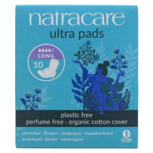 Natracare Ultra Pad – Long with Wings
