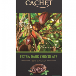 Cachet Organic Extra Dark Choc Bar 85%