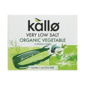 Kallo Low Salt Vegetable Stock Cubes