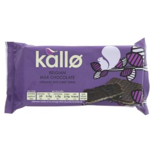 Kallo Milk Chocolate Rice Cakes organic