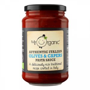 Mr Organic  Capers & Olives Pasta Sauce – no added sugar