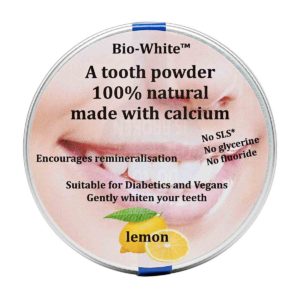 Bio-White Tooth Powder – Lemon