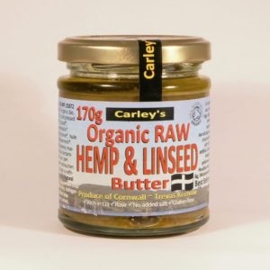 Carley’s Organic Raw Hemp and Linseed Butter