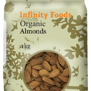 Infinity Organic Almonds 1 kg