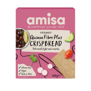 Amisa Organic Gluten Free Quinoa Crispbread