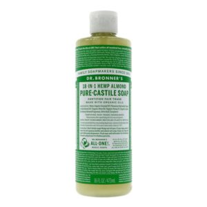 Dr Bronner’s Almond Castile liquid Soap