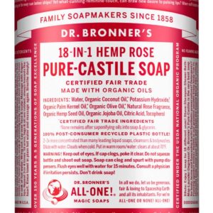 Dr.Bronner’s Organic Rose Liquid Soap