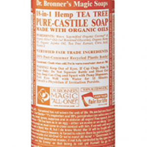 Dr.Bronner’s Organic Tea Tree Liquid Soap