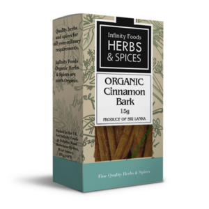 Infinity Organic Cinnamon Bark