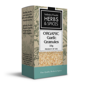Infinity Organic Garlic Granules