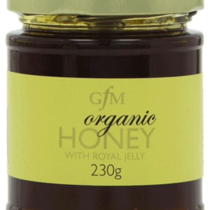 GFM Organic Honey & Royal Jelly – clear
