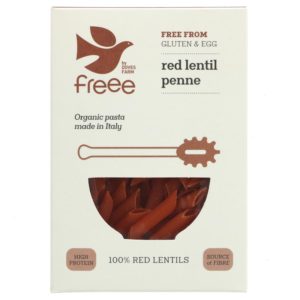 Doves Farm Organic Red Lentil Penne Pasta