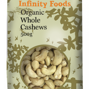 Infinity Organic Cashews Whole