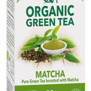 QI Organic Green Tea Bags &  Matcha