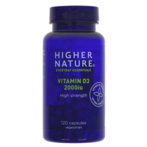 Higher Nature Vitamin D3 2000iu