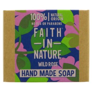 Faith In Nature Wrapped Soap – Wild Rose –