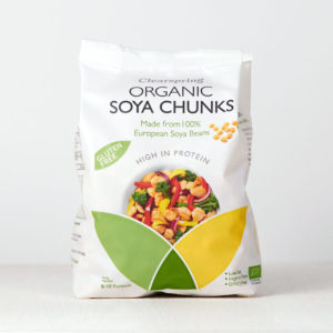 Clearspring Organic Gluten Free Soya Protein – Chunks