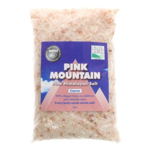 Pink Mountain Pink Himalayan Coarse Salt