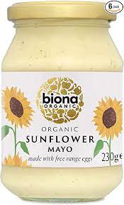 Biona Organic Mayonnaise With Sunflower Oil
