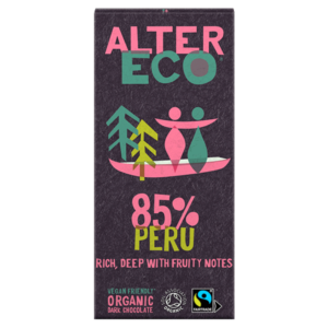 Alter Eco 85 % Peru Chocolate Bar
