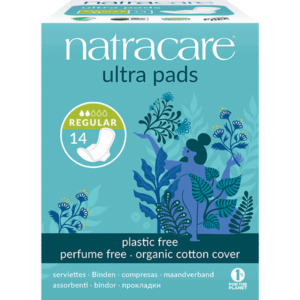 Natracare Regular Ultra Pads with Wings