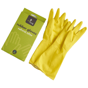 Rubber Gloves – natural latex – medium