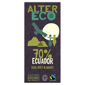 Alter Eco Organic 70% Ecuador Chocolate Bar