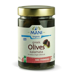 Mani Organic Kalamata Olives in e.v. Olive Olive