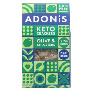 Adonis Olive & Chia Seeds Keto Cracker