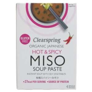 Clearspring Hot & Spicy Miso Soup Paste