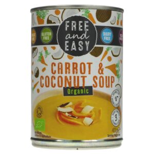 Free & Easy Carrot & Coconut Soup