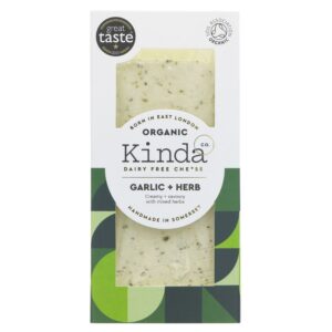 Kinda Co Garlic & Herb Vegan Cheese