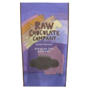 The Raw Chocolate Co Peruvian 72% Buttons