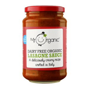 Mr Organic Lasagne Sauce – Dairy Free