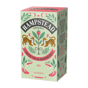 Hampstead Organic Green Tea & Raspberry