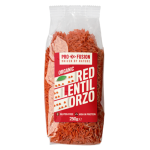 Pro Fusion Organic Red Lentil Orzo
