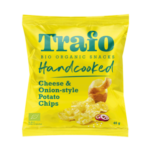 Organic Cheese & Onion Hand Cooked Crisps –