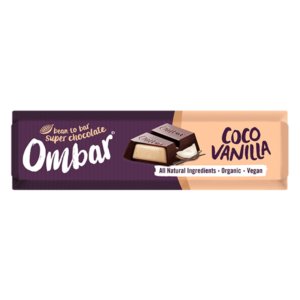 Ombar Organic Coco Vanilla Filled Chocolate bar