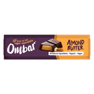 Ombar Organic Almond Butter Filled Chocolate bar