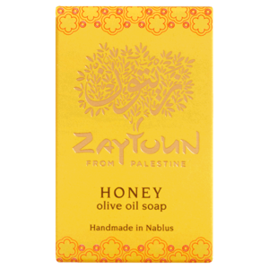 Zaytoun Honey Olive Oil Soap Bar